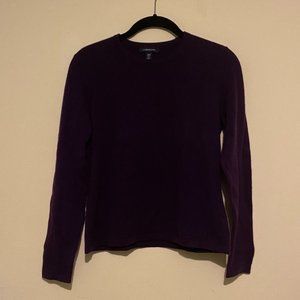 Land's End Cashmere Crewneck Sweater, Size Small